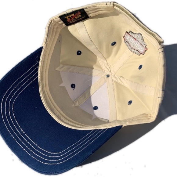 Jimmie Johnson Lowe’s NASCAR number 48 blue and white velcro strap back hat - Picture 3 of 6